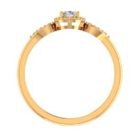 Floral Diamond Ring - Thumbnail Image 3