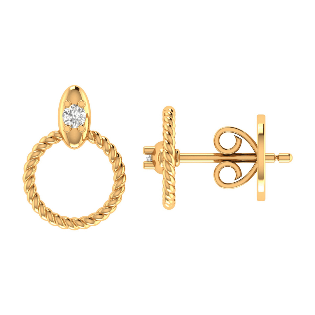 Seravelle Diamond Earrings - Image 3