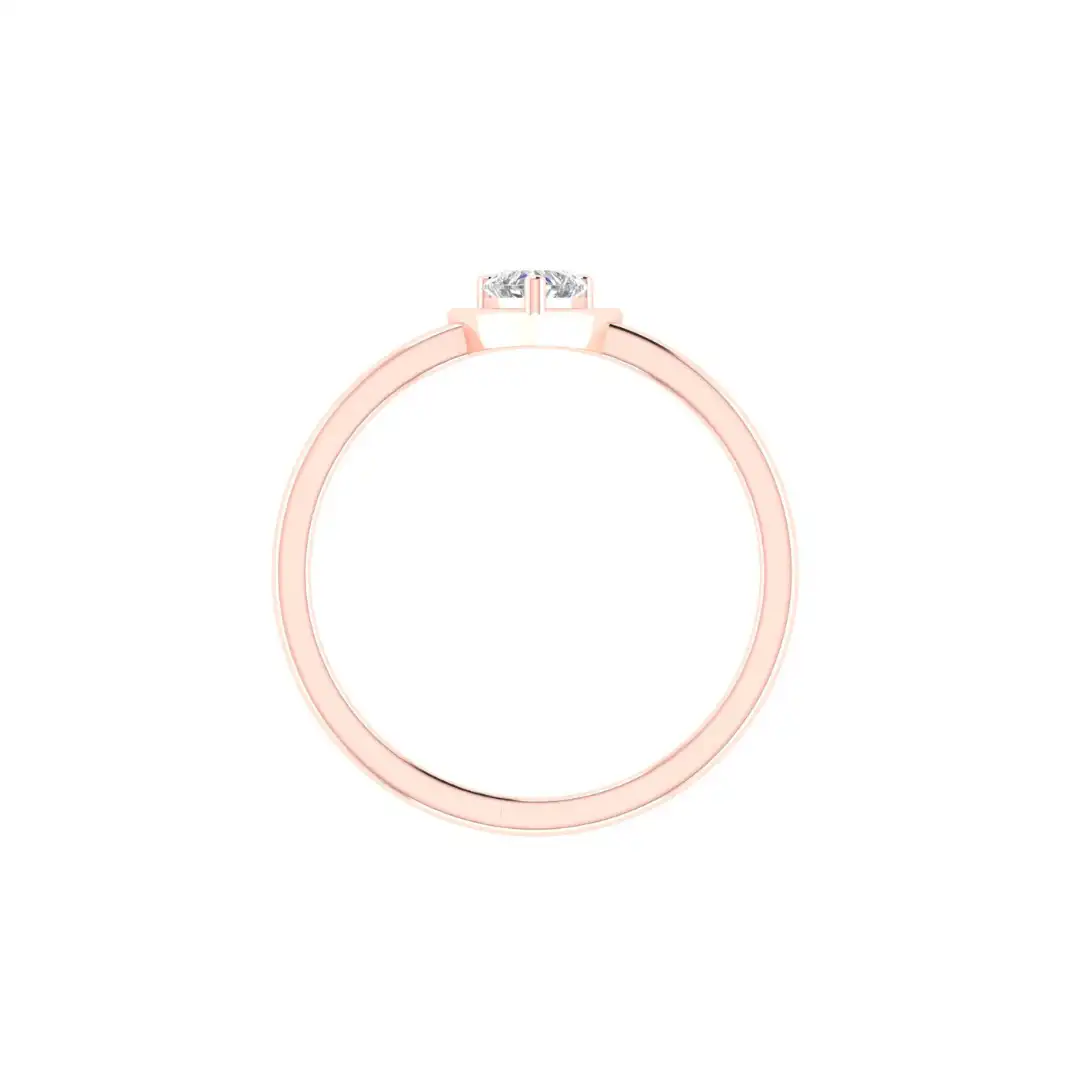 Amarielle Heart Diamond Ring - Image 9