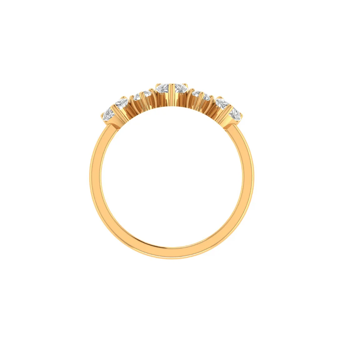 Aurevane Cascade Diamond Ring - Image 3
