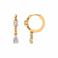 Virelia Seraphine Diamond Earrings - Thumbnail Image 3