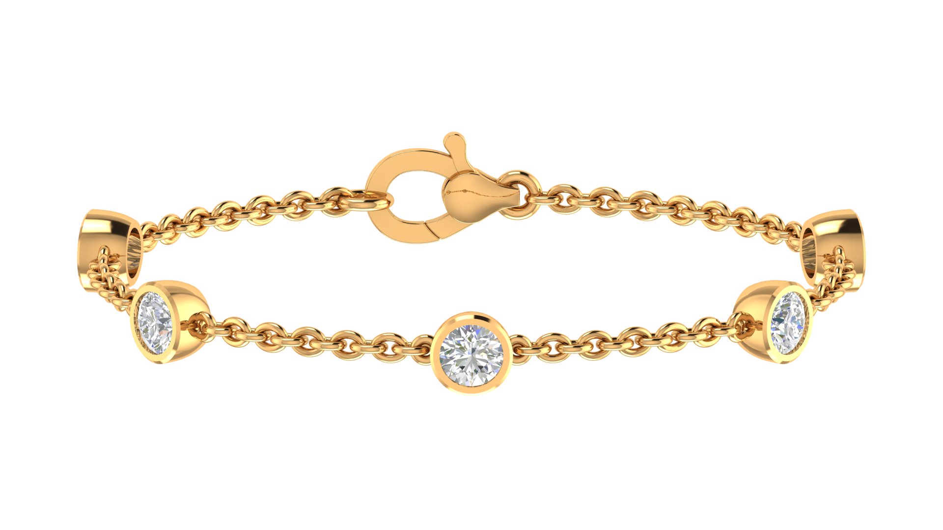 Aurevia Trio Diamond Bracelet - Image 2