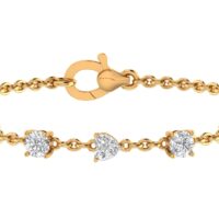 Celestine Five Diamond Bracelet - Thumbnail Image 2