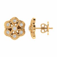 Seravelle Élan Diamond Earrings - Thumbnail Image 3