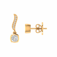 Avelisse Arquen Diamond Earrings - Thumbnail Image 3
