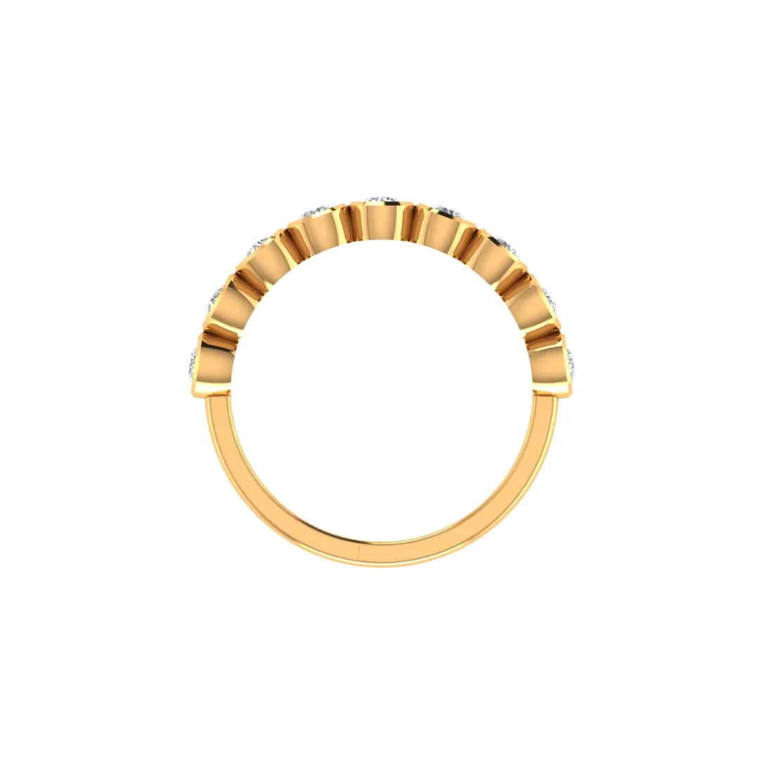 Classic Diamond Band Ring - Image 8