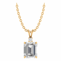 Caldrienne Diamond Pendant - Thumbnail Image 1