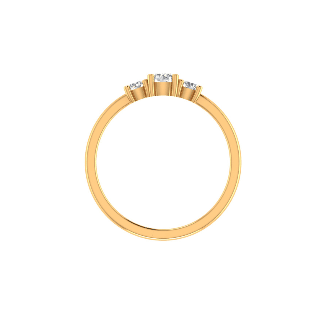 Seralune Trilogy Diamond Ring - Image 3