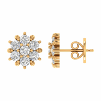 Calisara Sevenfold Diamond Earrings - Thumbnail Image 3