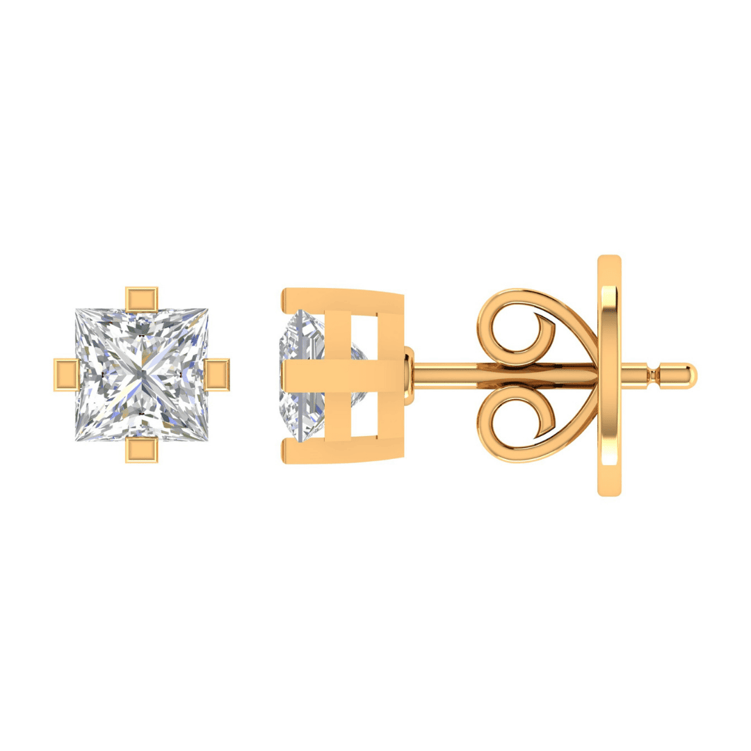 Avelisse Prism Diamond Studs - Image 3