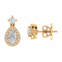Solenne Cascade Diamond Earrings - Thumbnail Image 3