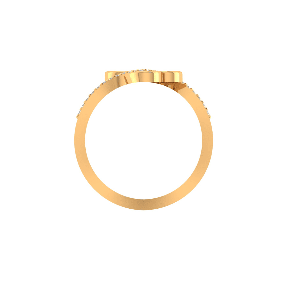 Seravelle Heart Diamond Ring - Image 3