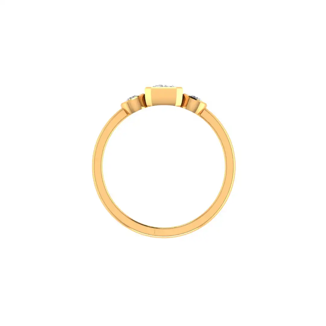Radiant Cut Diamond Ring - Image 4