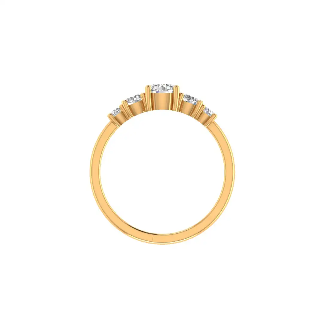 Five Stone Diamond Ring - Image 2