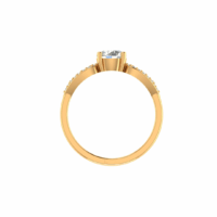 Aurevia Halo Diamond Ring - Thumbnail Image 4