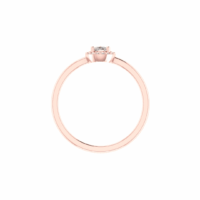 Virelia Halo Diamond Ring - Thumbnail Image 9
