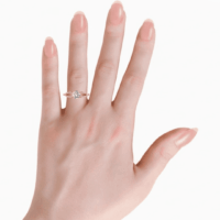 Aurevia Halo Diamond Ring - Thumbnail Image 11