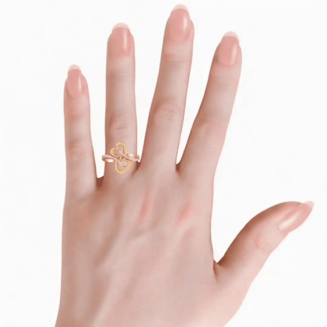 Seravelle Heart Diamond Ring - Image 11