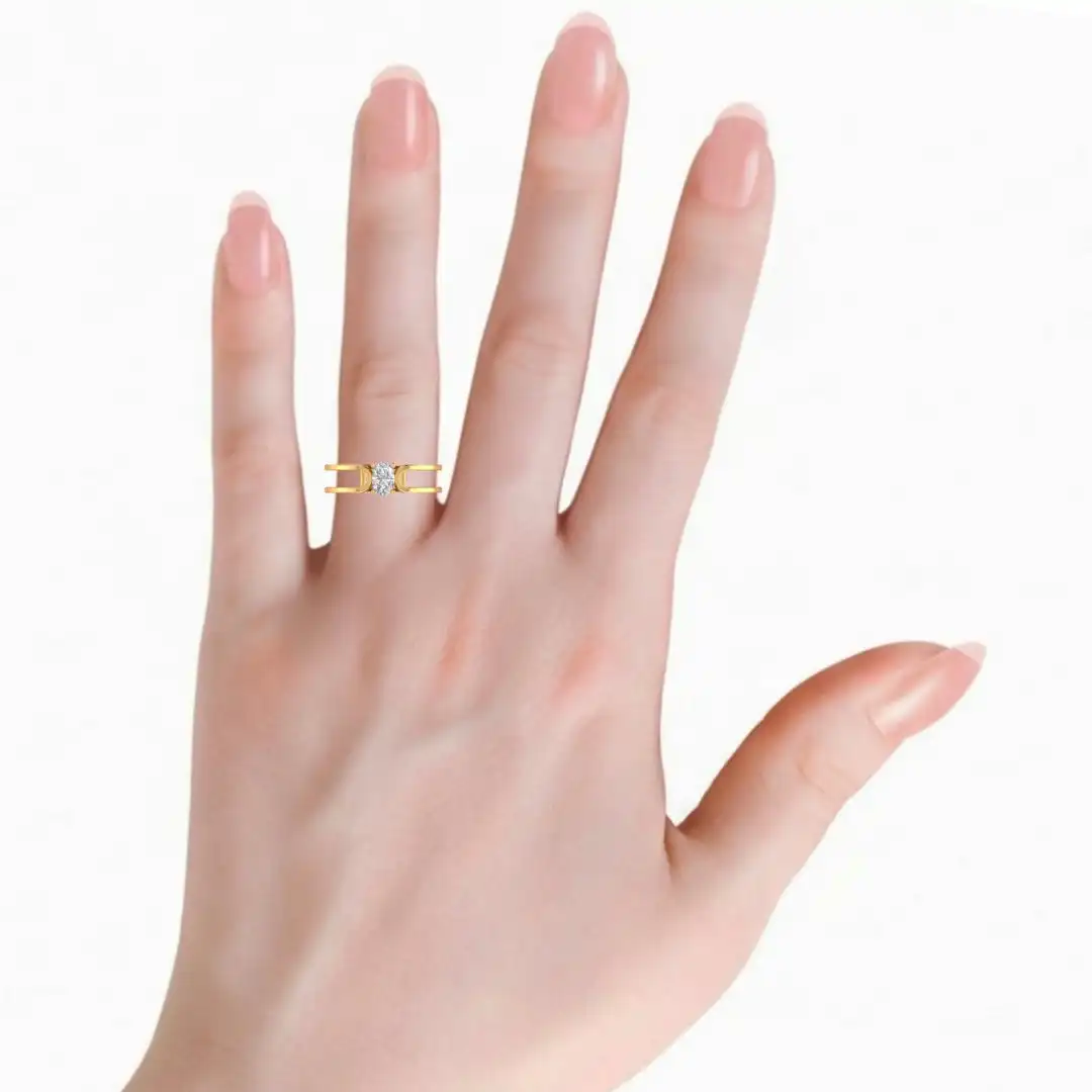 Veylora Élan Diamond Ring - Image 11