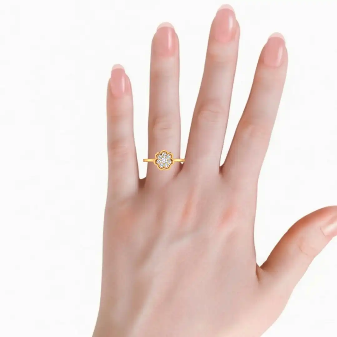Elaris Bloom Diamond Ring - Image 11
