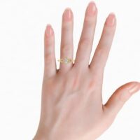 Elegant Three Stone Diamond Ring - Thumbnail Image 11