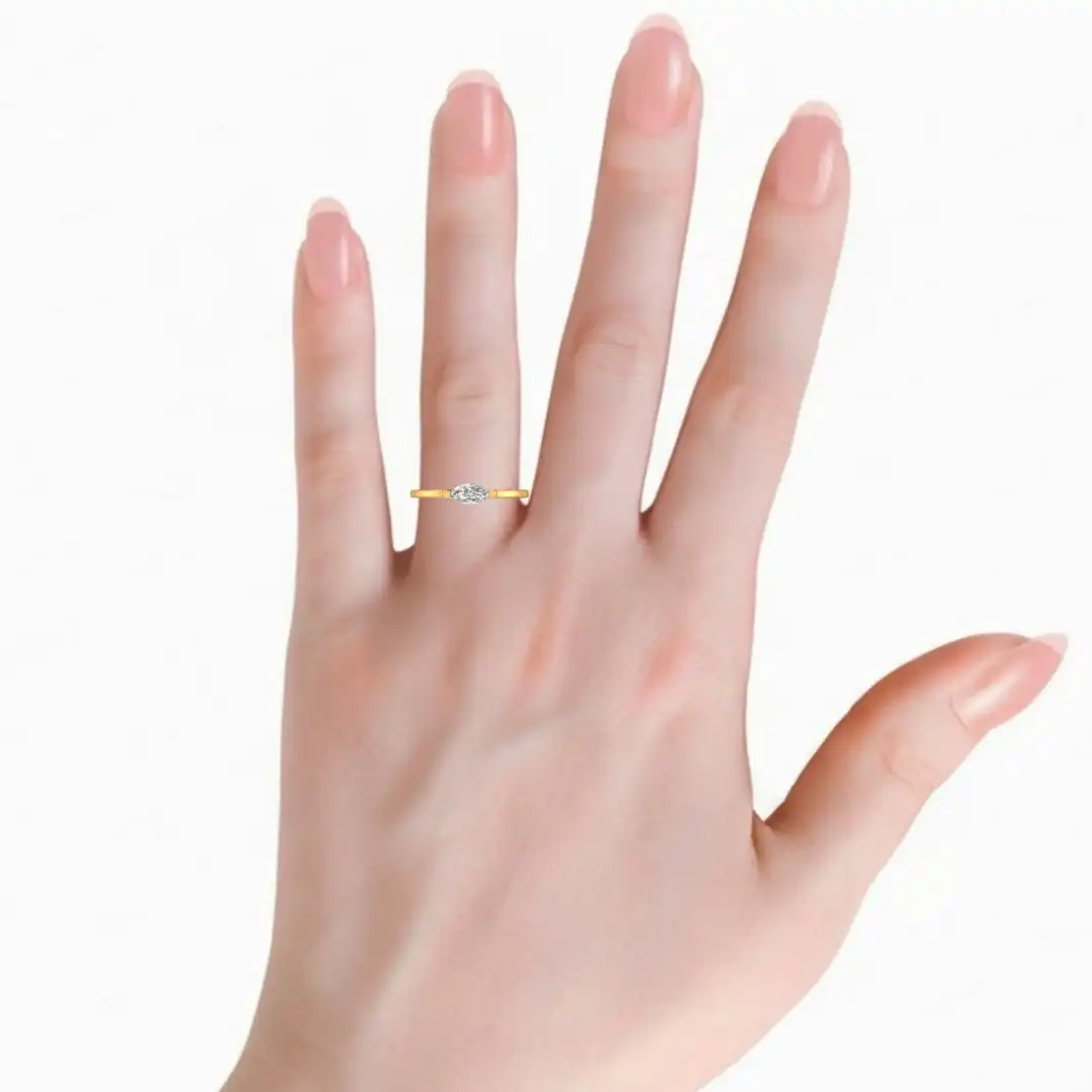 Aurevane Marquise Diamond Ring - Image 11