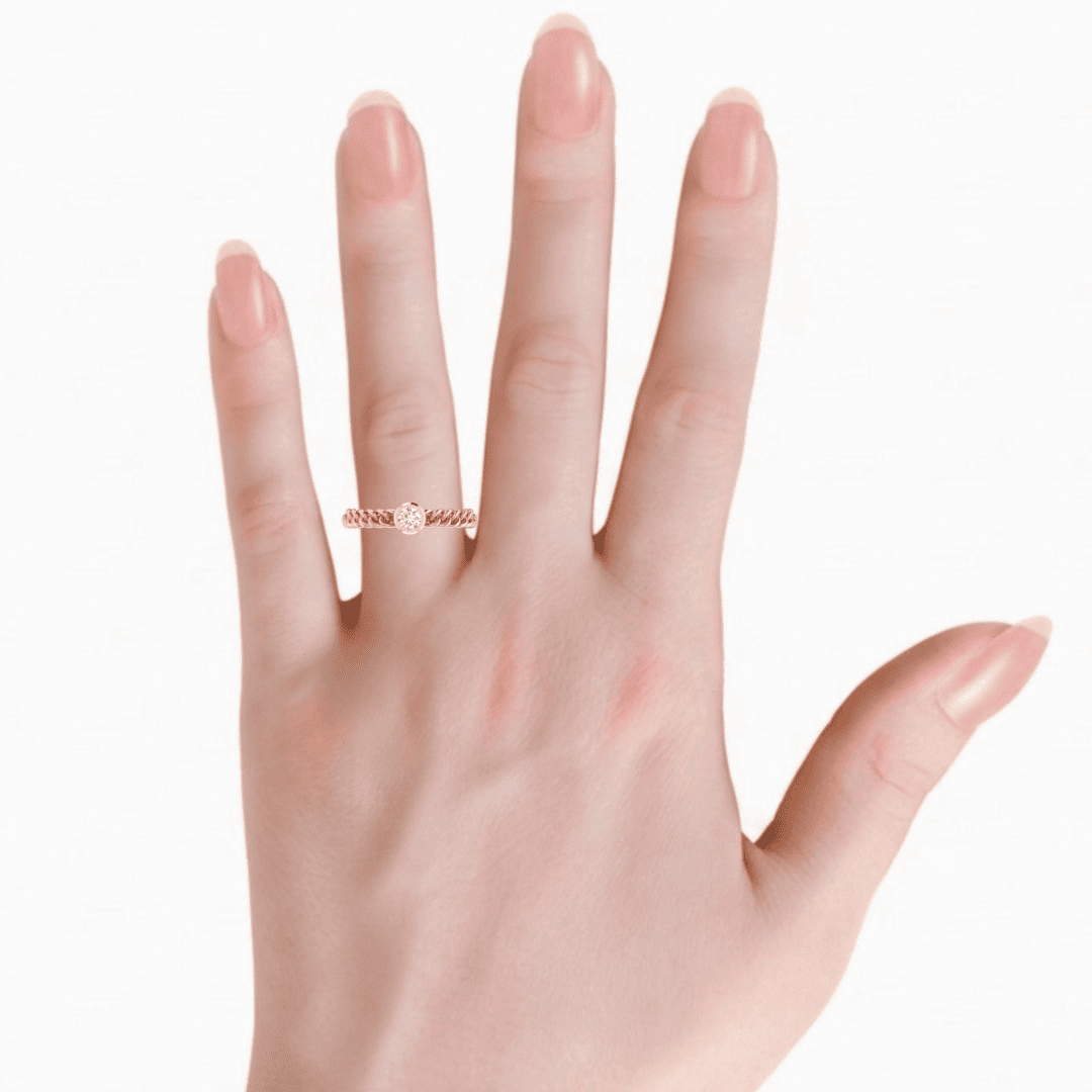 Cyravelle Chain Diamond Ring - Image 11