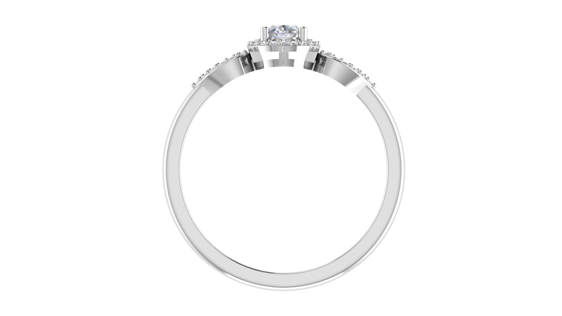 Floral Diamond Ring - Image 6
