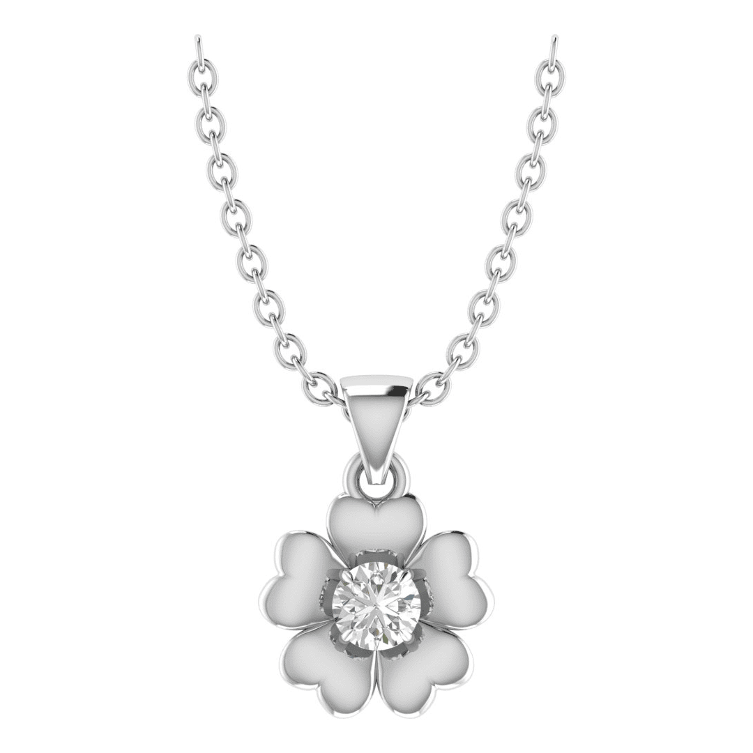 Florévia Diamond Pendant - Image 3