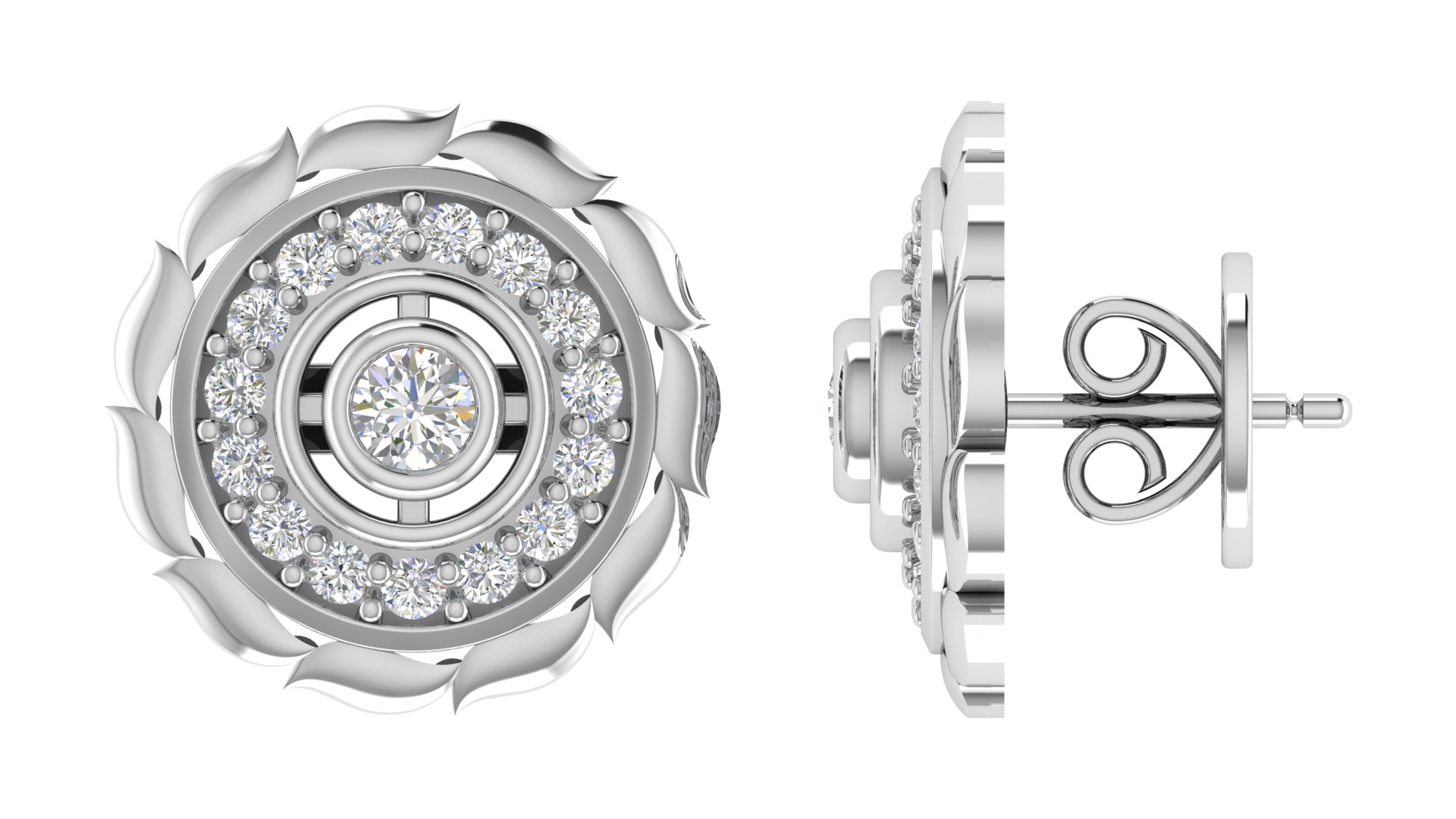 Aurevia Radiance Diamond Earrings - Image 5