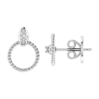Seravelle Diamond Earrings - Thumbnail Image 5