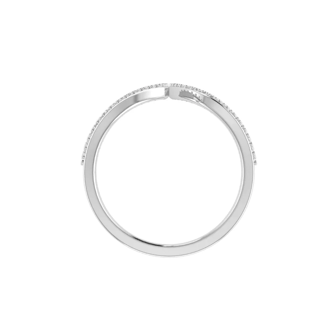 Virellia Twin Arc Diamond Ring - Image 7