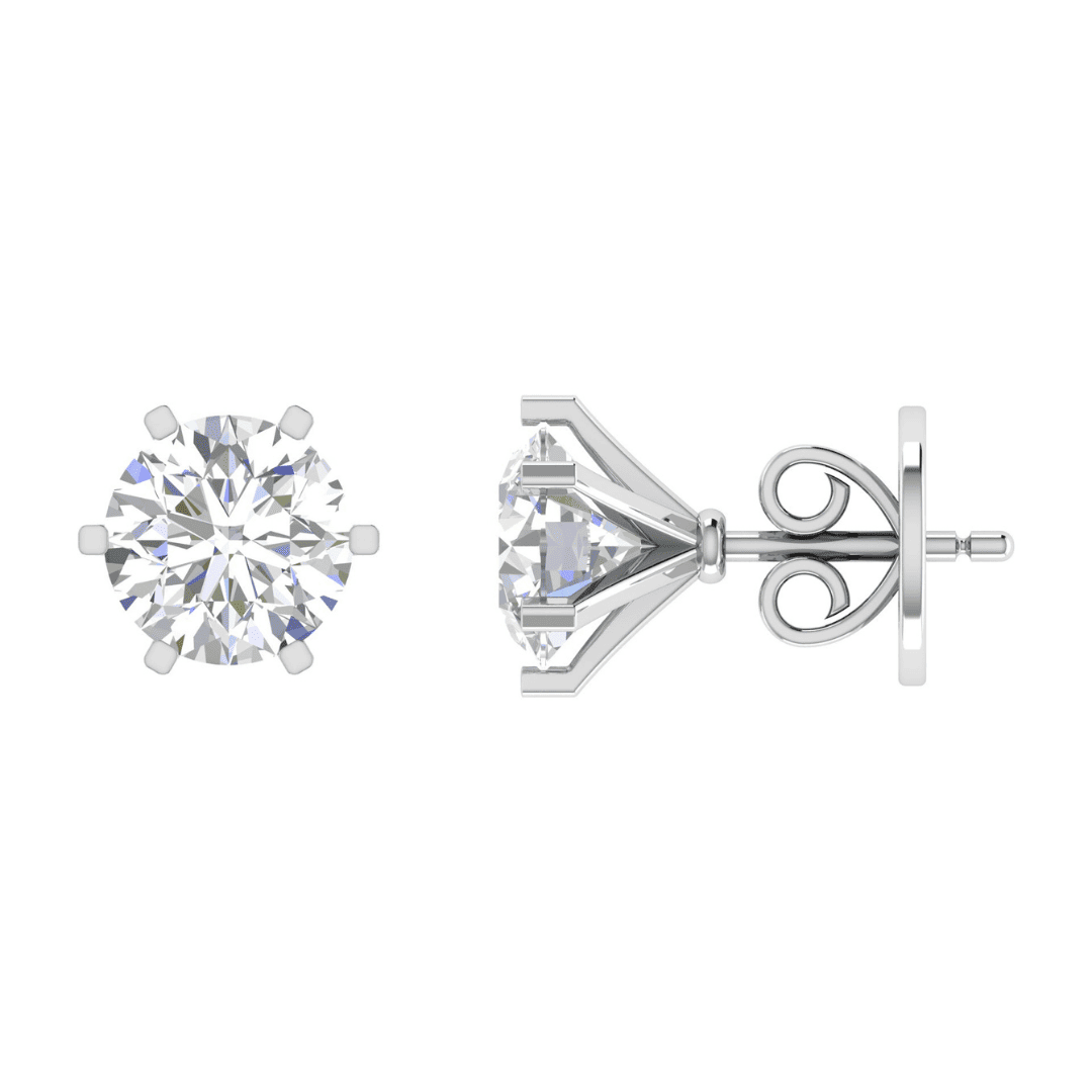 Avelisse Solara Diamond Earrings - Image 5