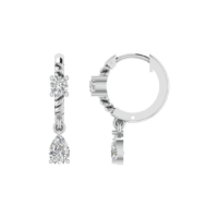 Virelia Seraphine Diamond Earrings - Thumbnail Image 5