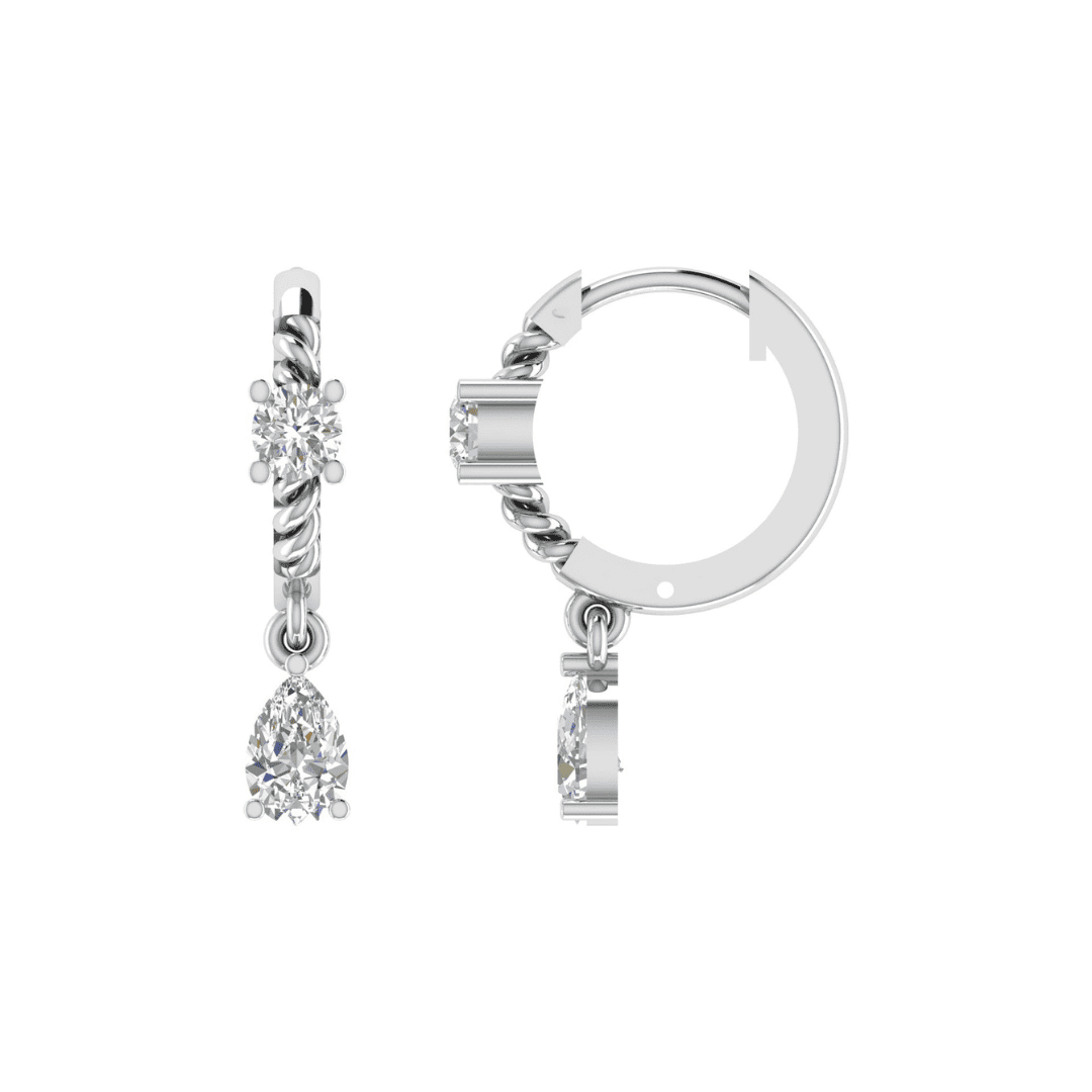Virelia Seraphine Diamond Earrings - Image 5