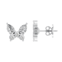 Seraphine Flutter Diamond Earrings - Thumbnail Image 5