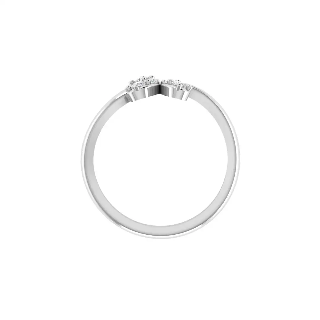 Seravelle Petal Diamond Ring - Image 6