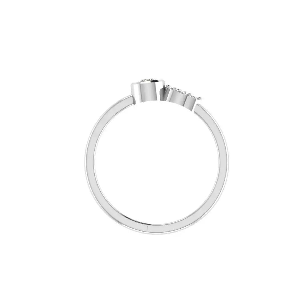 Elvaria Halo Diamond Ring - Image 6