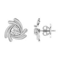 Orlisse Veyra Diamond Earrings - Thumbnail Image 5