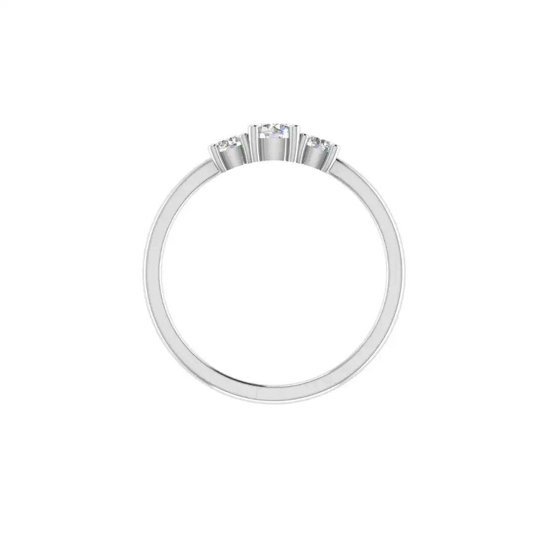 Seralune Trilogy Diamond Ring - Image 2