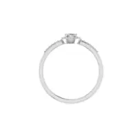 Elaris Halo Diamond Ring - Thumbnail Image 6