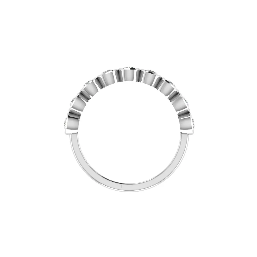 Classic Diamond Band Ring - Image 9