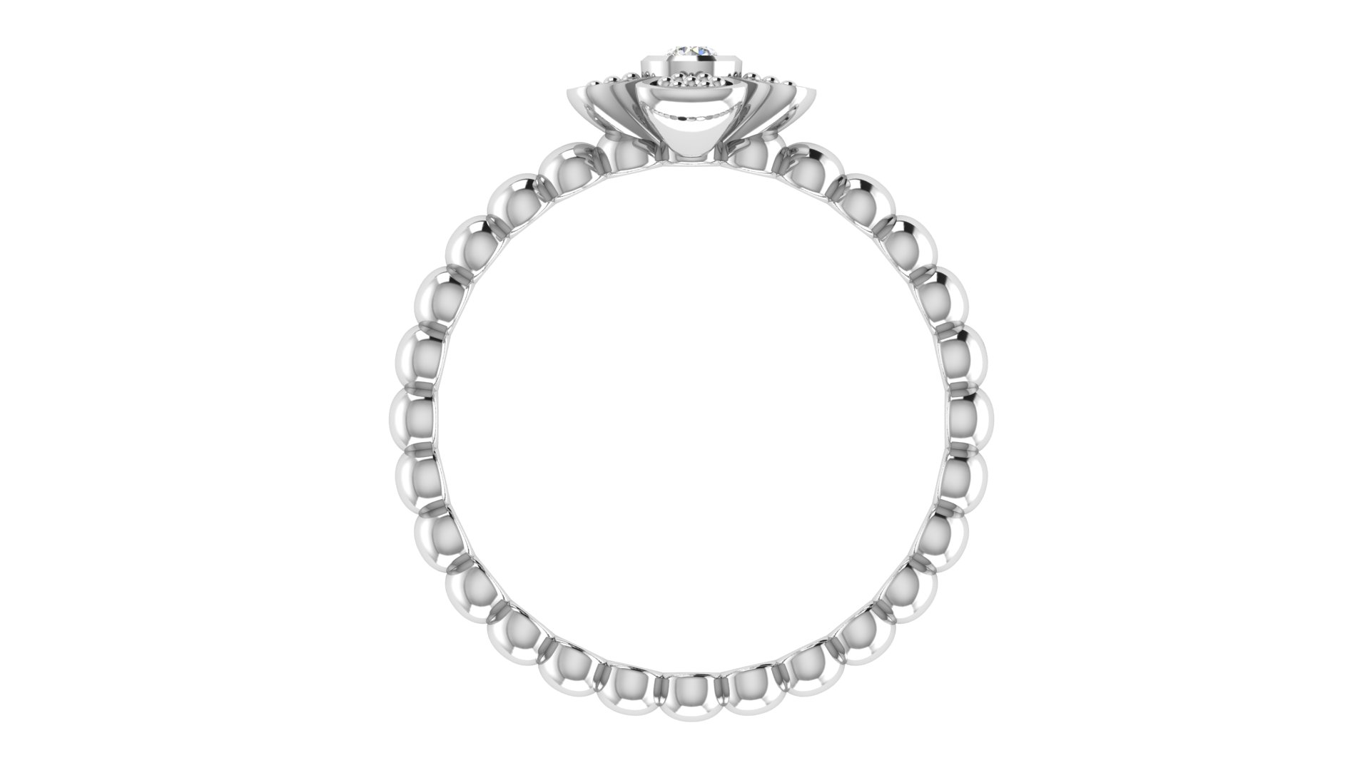 Petal Diamond Ring - Image 6