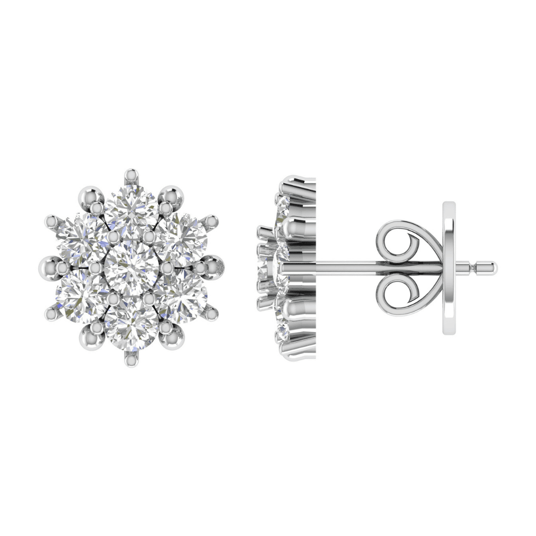 Calisara Sevenfold Diamond Earrings - Image 5