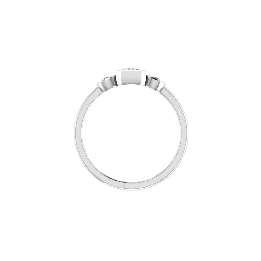 Radiant Cut Diamond Ring - Image 7