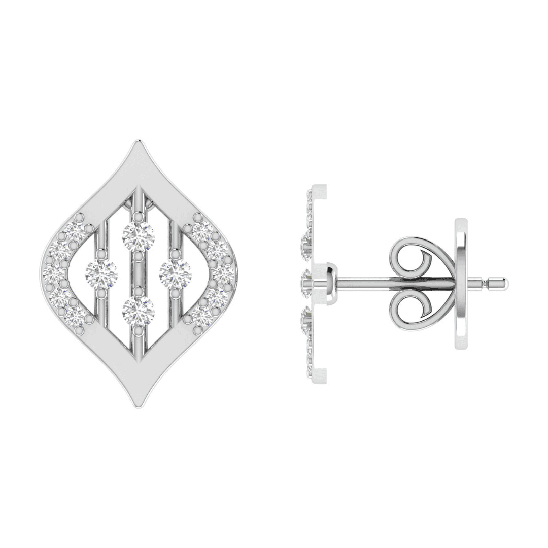Zarelle Prism Diamond Earrings - Image 4