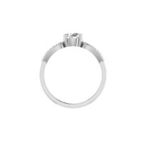 Aurevia Halo Diamond Ring - Thumbnail Image 7