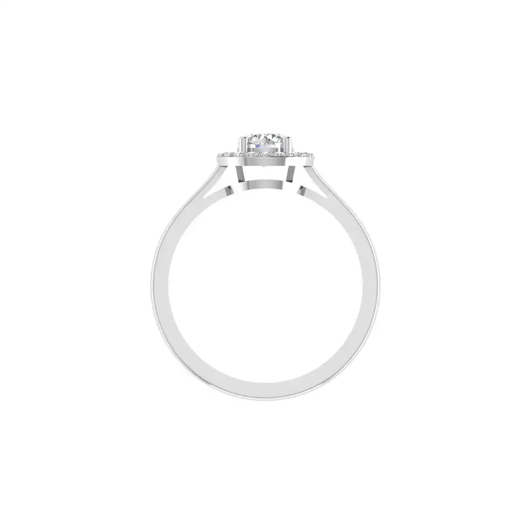 Circle Sparkle Diamond Ring - Image 6
