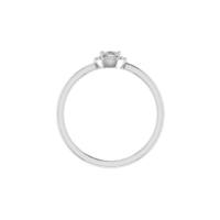 Virelia Halo Diamond Ring - Thumbnail Image 6