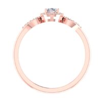 Floral Diamond Ring - Thumbnail Image 9